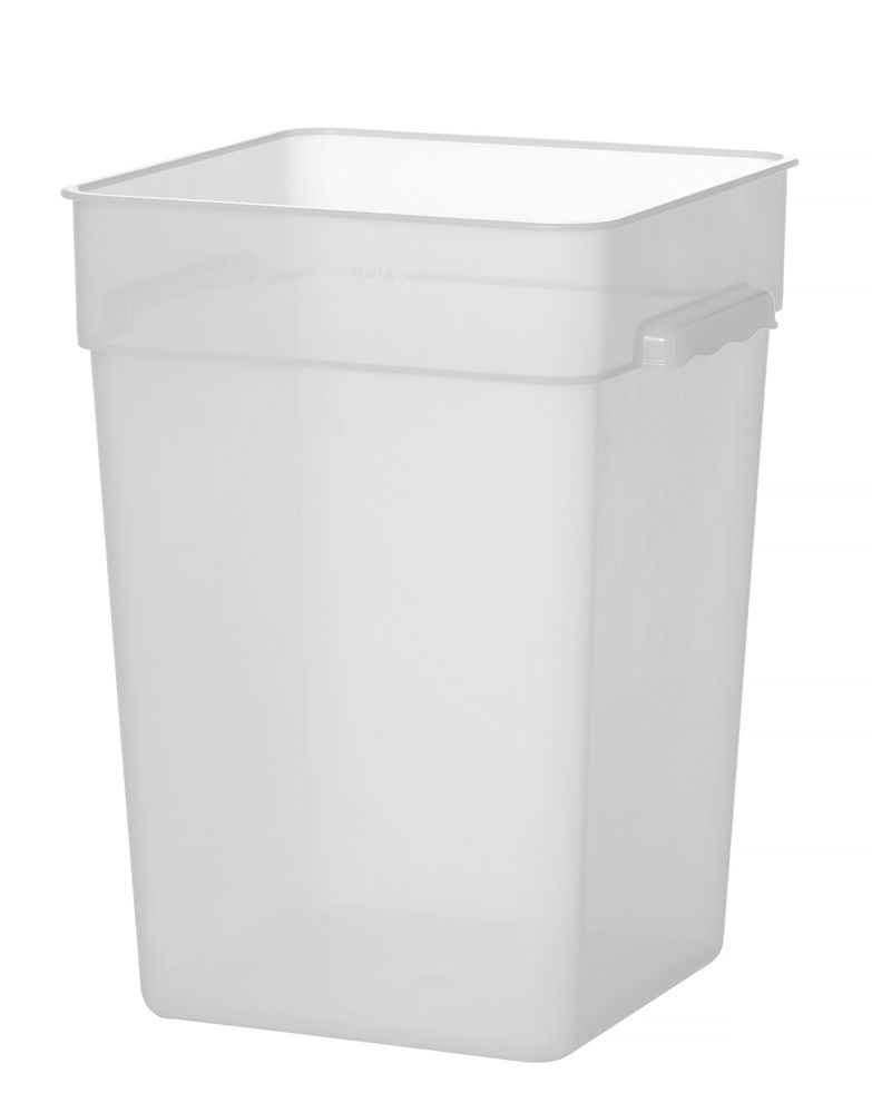 Voedselcontainer met schaalverdeling