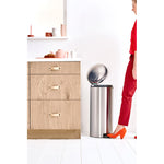 Brabantia NewIcon pedaalemmer 30 liter mat RVS FPP