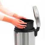 Brabantia NewIcon pedaalemmer 12 liter mat RVS FPP