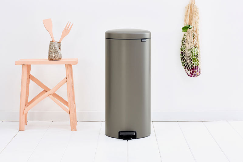Brabantia NewIcon pedaalemmer 30 liter platina