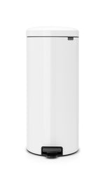 Brabantia NewIcon pedaalemmer 30 liter met metalen binnenemmer wit