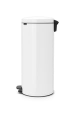 Brabantia NewIcon pedaalemmer 30 liter met metalen binnenemmer wit
