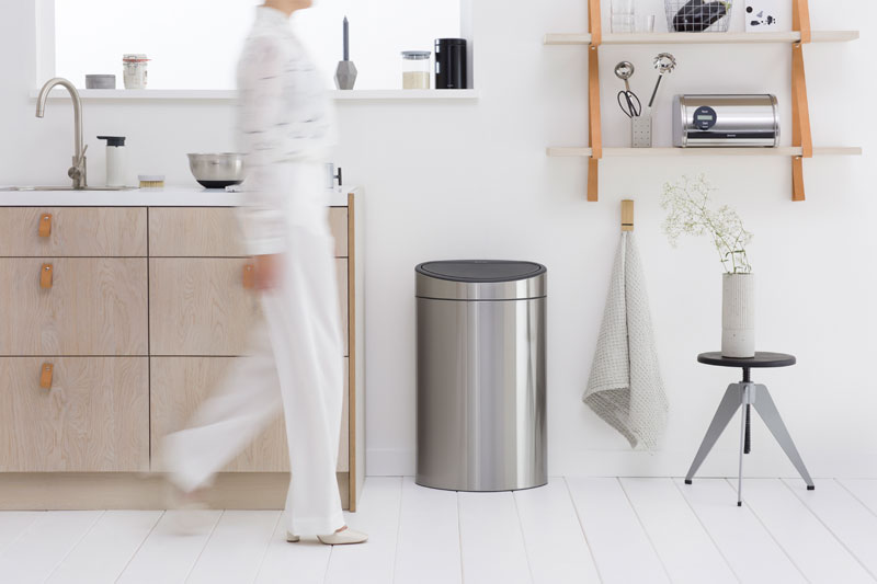 Brabantia Touch Bin New 40 liter mat RVS FPP