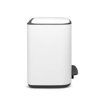 Brabantia Bo pedaalemmer 3x11 liter wit