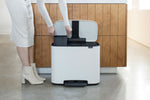 Brabantia Bo pedaalemmer 3x11 liter wit