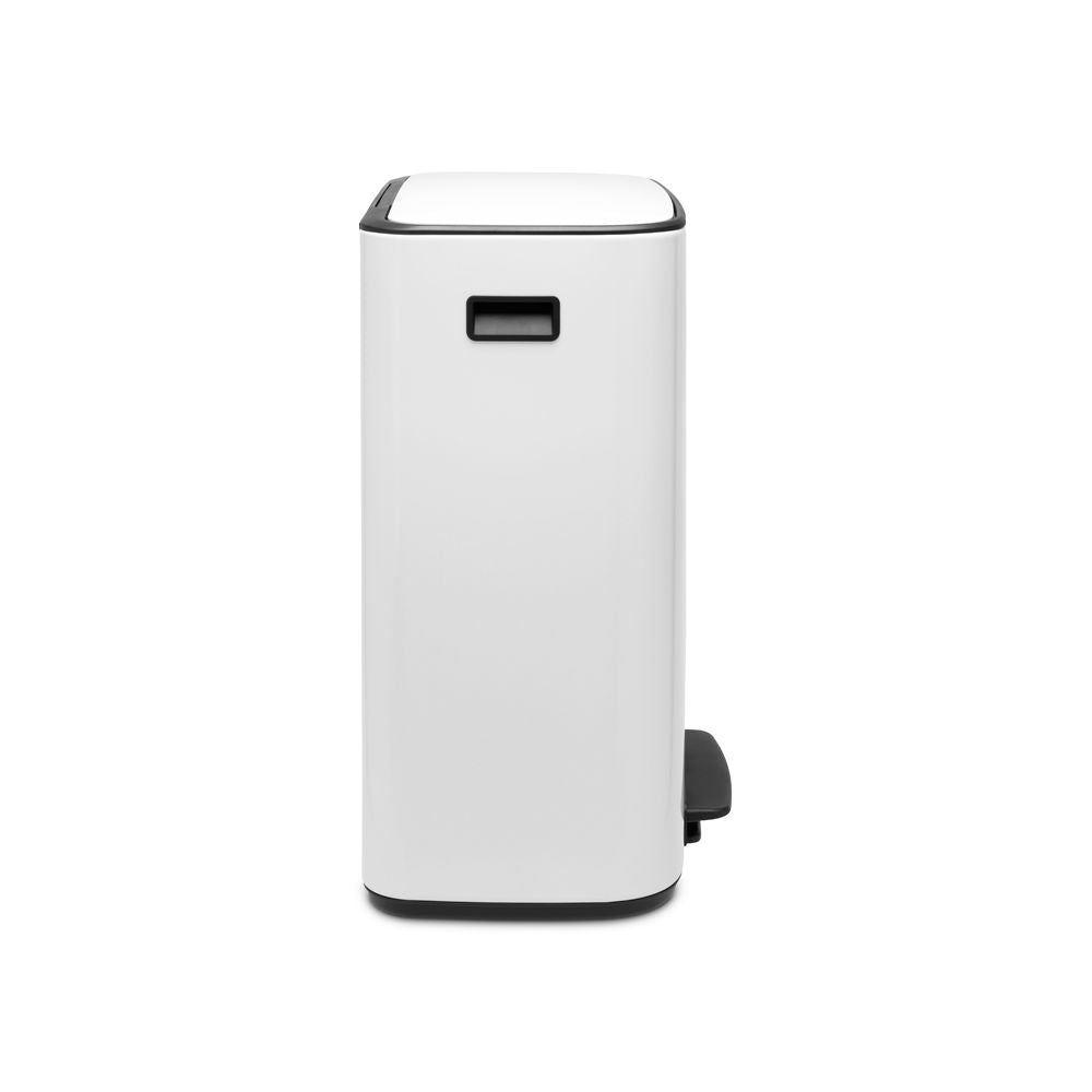 Brabantia Bo pedaalemmer 2x30 liter wit