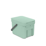Brabantia Sort & Go afvalemmer 6 liter jade