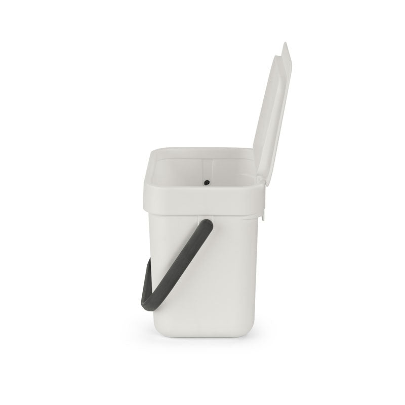 Brabantia Sort & Go afvalemmer 3 liter lichtgrijs