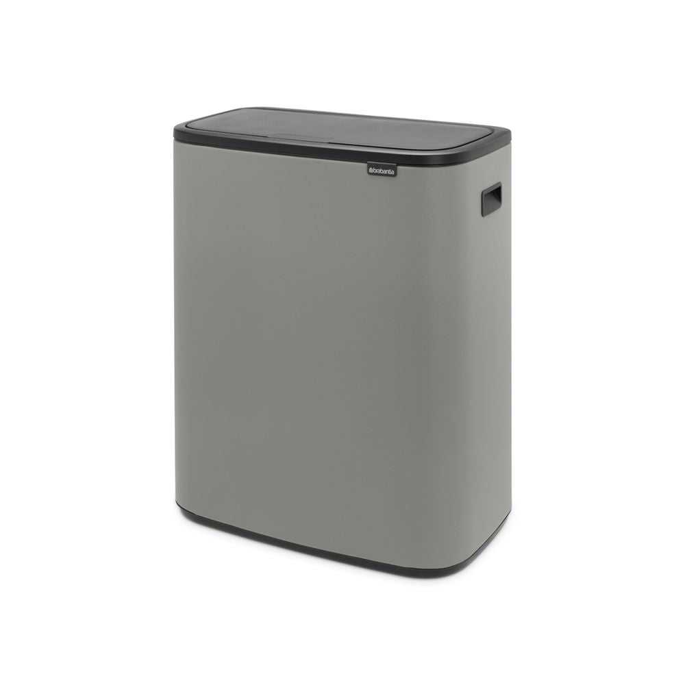 Brabantia Bo Touch Bin 2x30 liter Mineral Concrete Grey