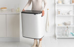 Brabantia Bo Touch Bin 60 liter wit
