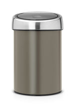 Brabantia Touch Bin wandafvalemmertje 3 liter platina
