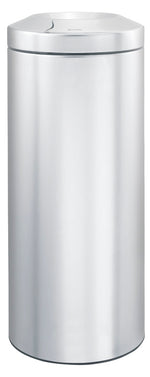 Brabantia vlamdovende prullenbak 30 liter mat RVS