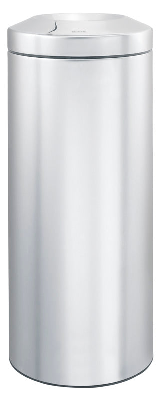 Brabantia vlamdovende prullenbak 30 liter mat RVS