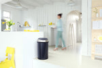 Brabantia Touch Bin 60 liter mat zwart/mat RVS