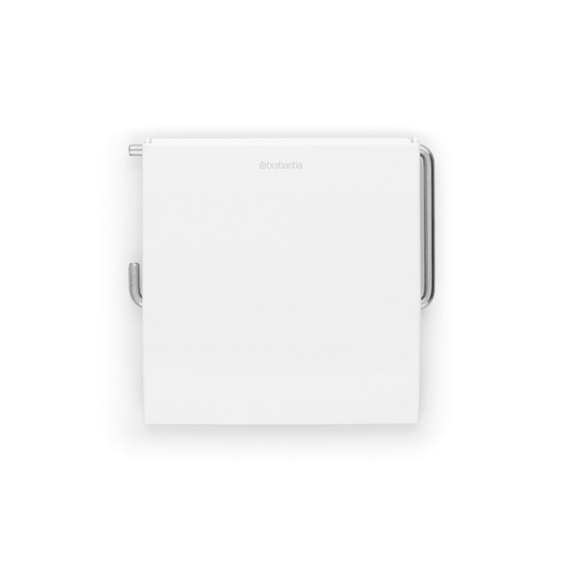 Brabantia ReNew toiletrolhouder met klep wit