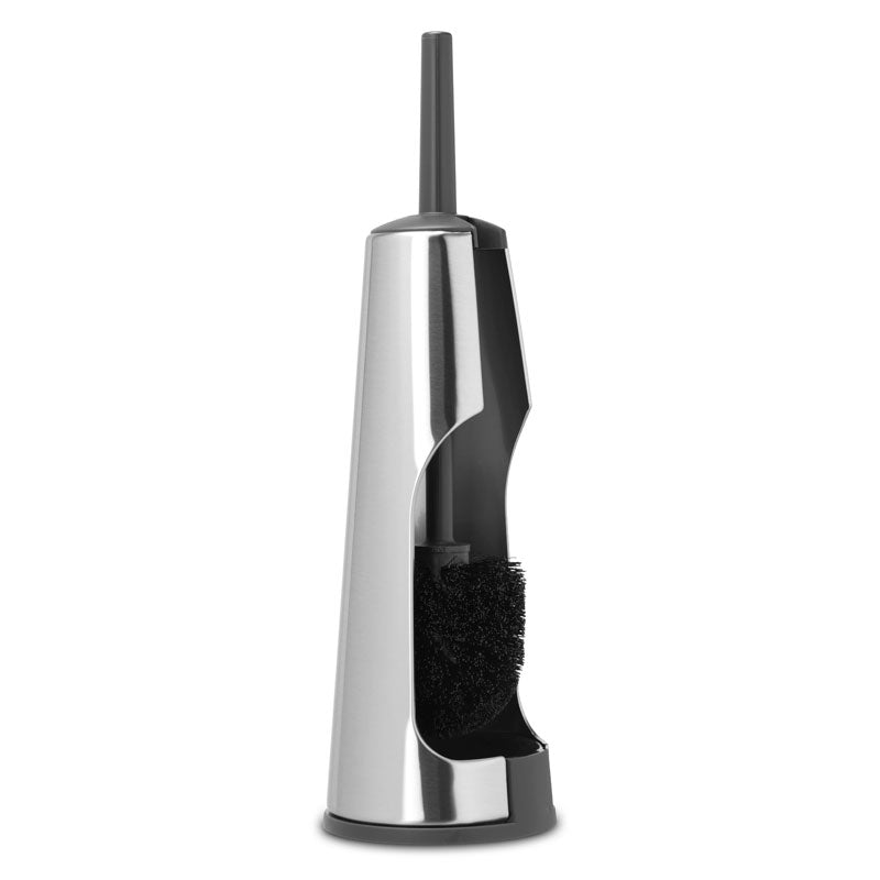 Brabantia Classic toiletborstel met houder RVS, per 2 stuks