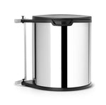 Brabantia Built-In inbouwafvalemmer 15 liter chroom