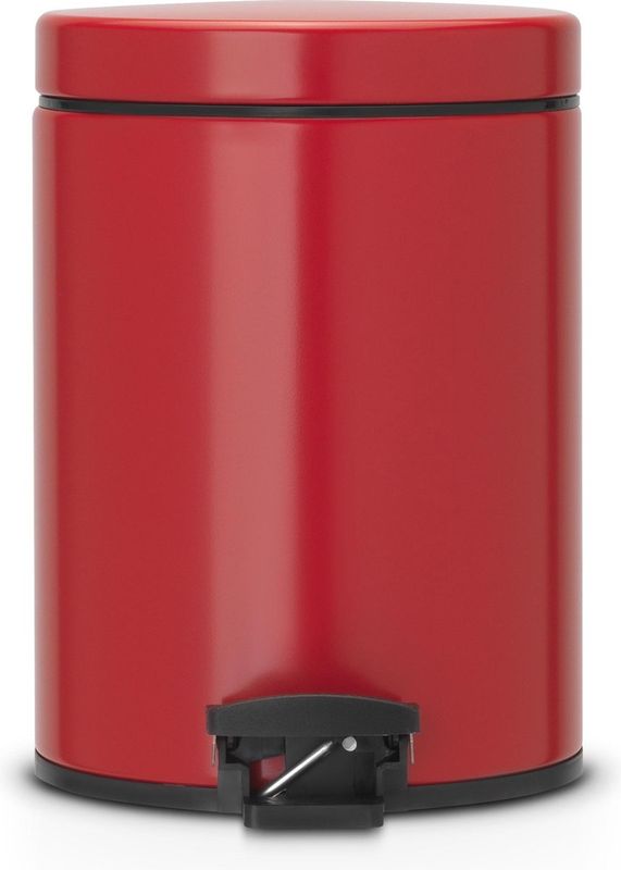 Brabantia Classic pedaalemmer 5 liter rood