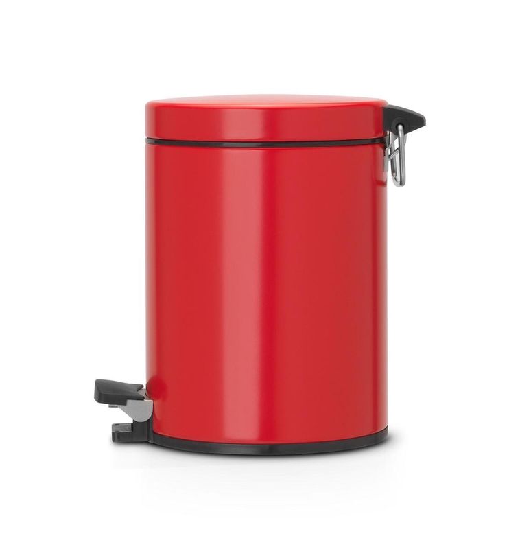 Brabantia Classic pedaalemmer 5 liter rood