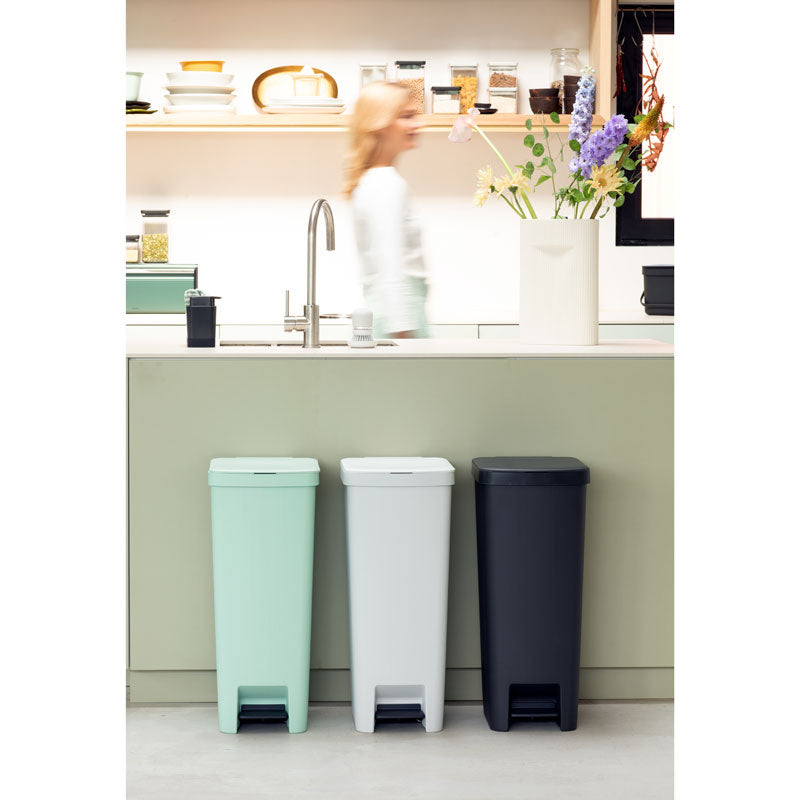 Brabantia StepUp pedaalemmer 40 liter jade