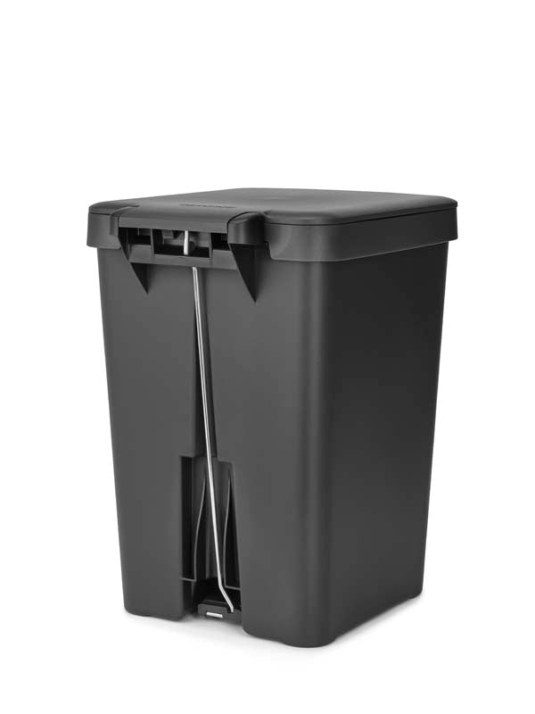 Brabantia StepUp pedaalemmer 25 liter donkergrijs
