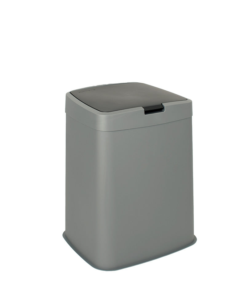 Sunware afvalbak 70 liter met losse top grijs/zwart