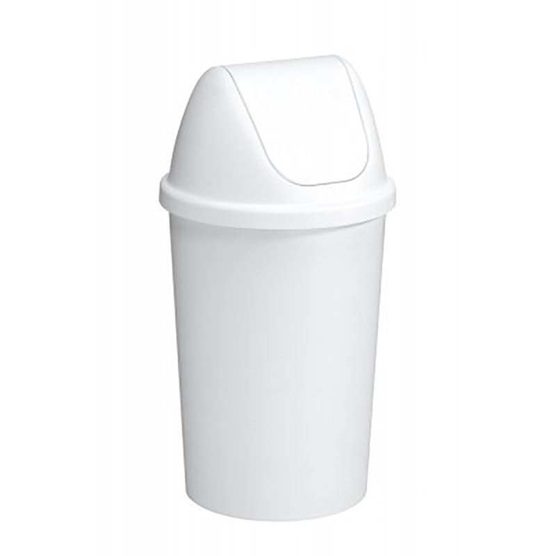 Sunware Twinga afvalbak met swingdeksel 45 liter wit