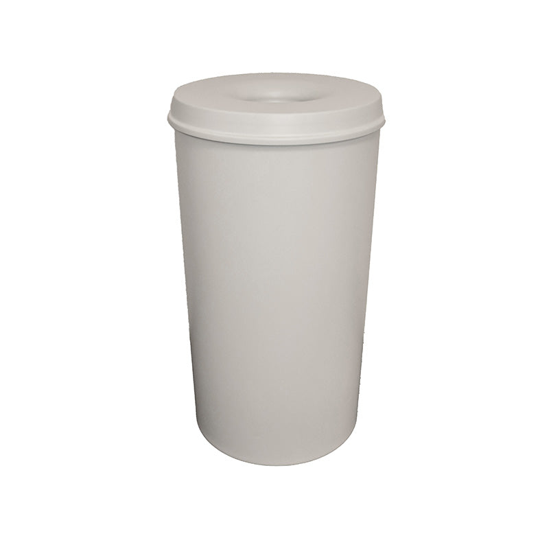 V-Part vlamdovende papierbak 50 liter grijs