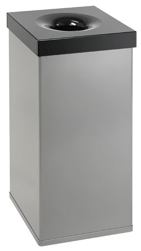 DutchDesign Carro Flame 110 liter aluminiumgrijs/zwart