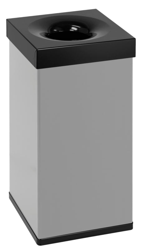 DutchDesign Carro Flame 55 liter aluminiumgrijs/zwart