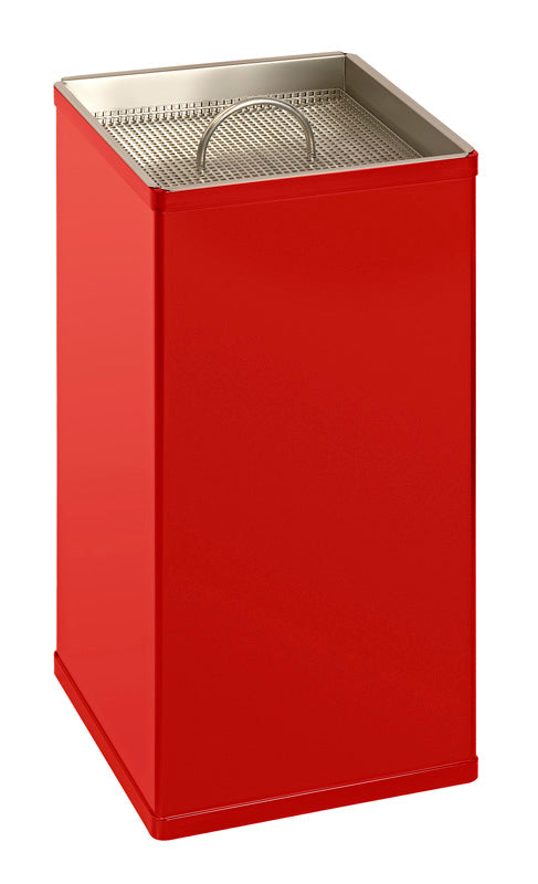 DutchDesign zandasbak vierkant rood
