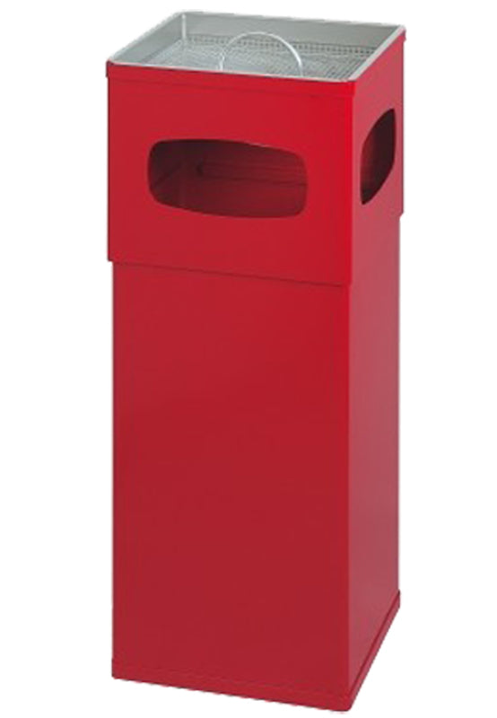 DutchDesign aluminium as-papierbak 50 liter rood