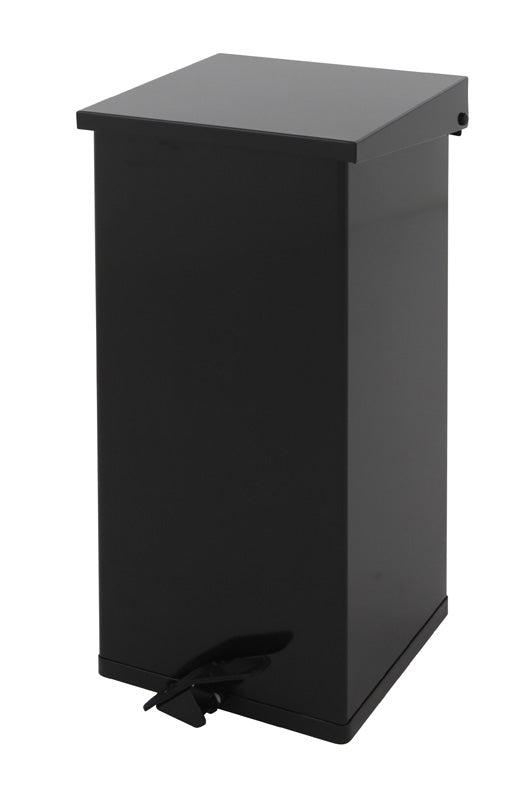 DutchDesign Carro-Kick pedaalafvalbak 55 liter zwart