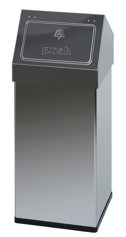 DutchDesign Carro-Push 55 liter RVS
