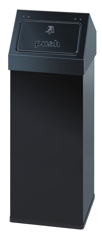 DutchDesign Carro-Push 110 liter zwart
