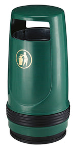 V-Part Merlin buitenafvalbak 90 liter donker groen