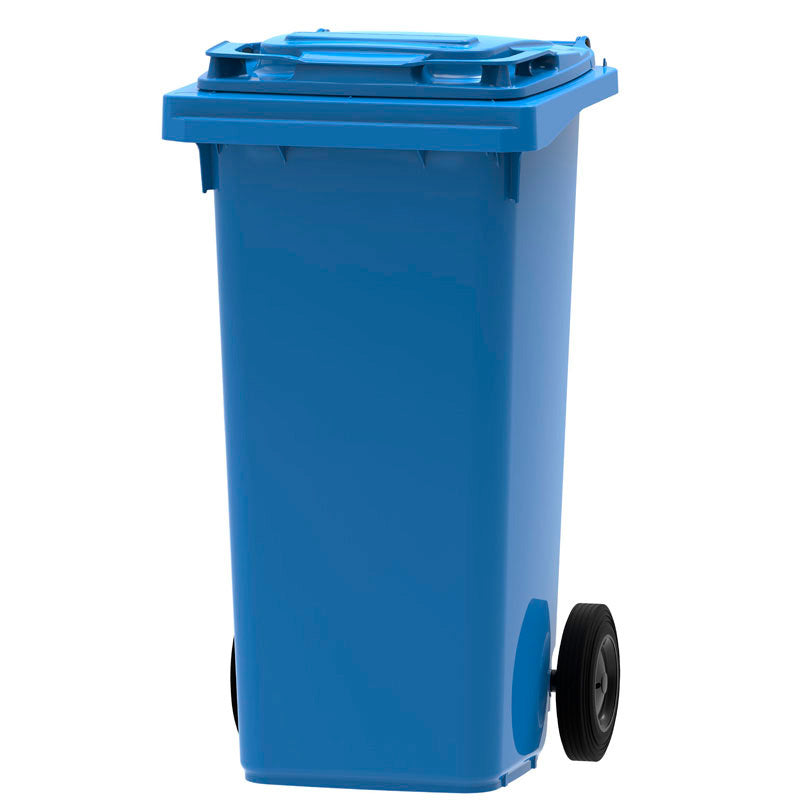 Mini-container 120 liter blauw