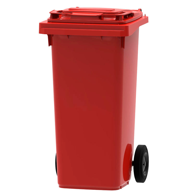 Mini-container 120 liter rood
