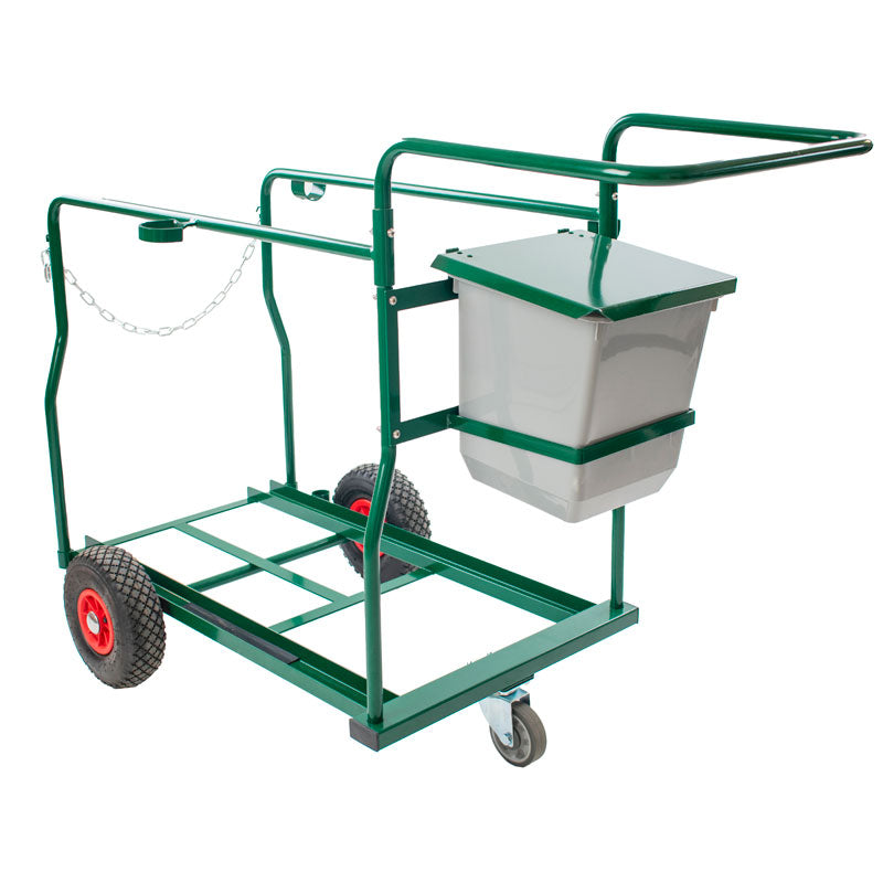 V-Part containerkar voor 2 x 120 liter container groen