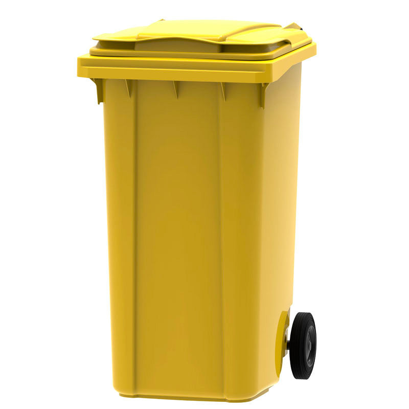 Mini-container 240 liter geel