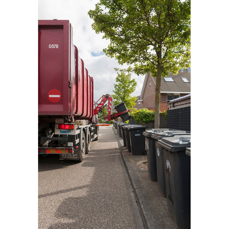 Mini-container 240 liter grijs