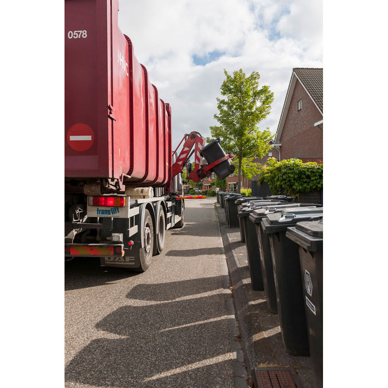 Mini-container 240 liter grijs