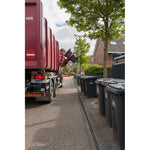 Mini-container 240 liter grijs