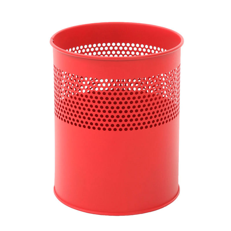 V-Part half geperforeerde papierbak 10 liter rood