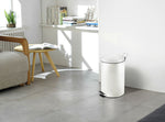 V-Part pedaalemmer 12 liter wit