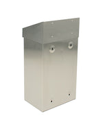 DutchDesign sanitaire afvalbak met pushklep 50 liter mat RVS