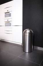 EKO Pushcan 40 liter mat RVS