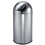 EKO Pushcan 40 liter RVS