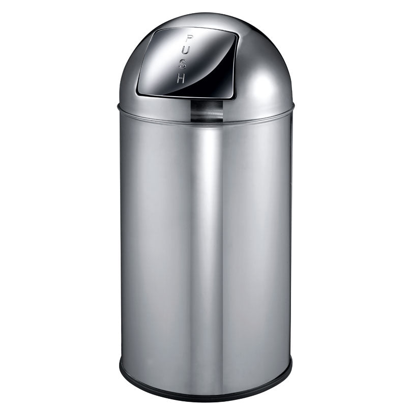 EKO Pushcan 40 liter RVS