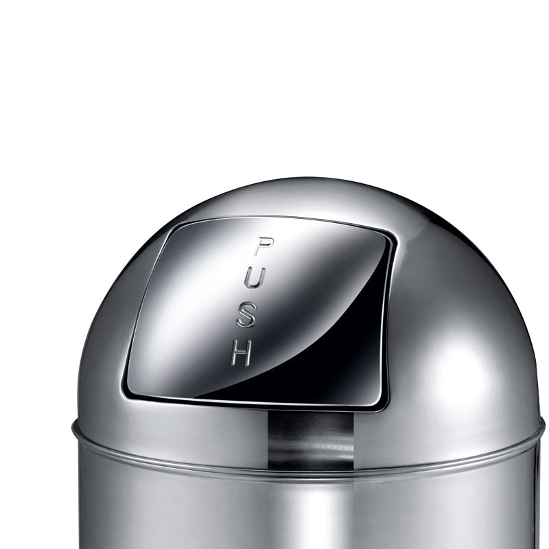 EKO Pushcan 40 liter RVS